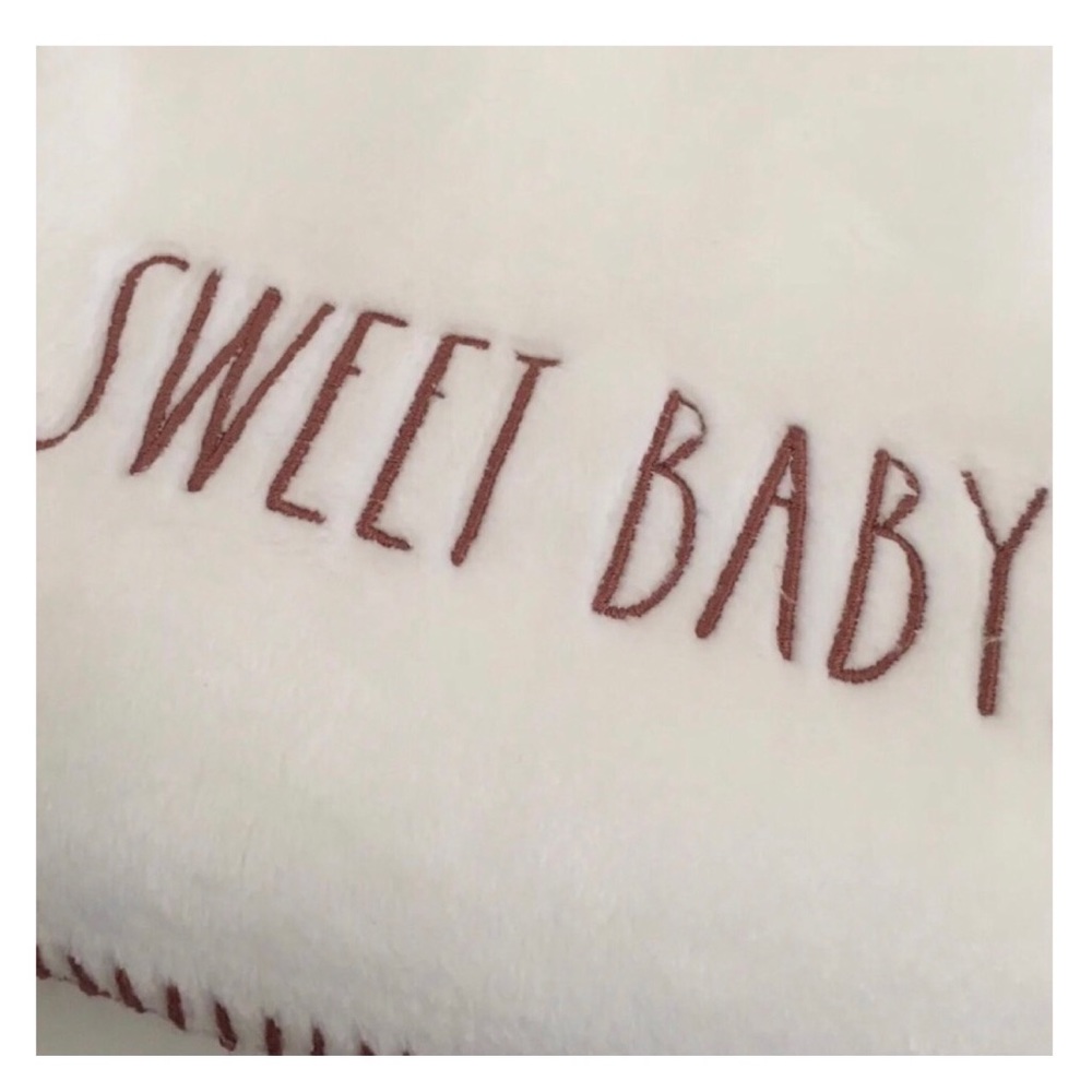 Rae Dunn “Sweet Baby” Blanket - Picture 3 of 8